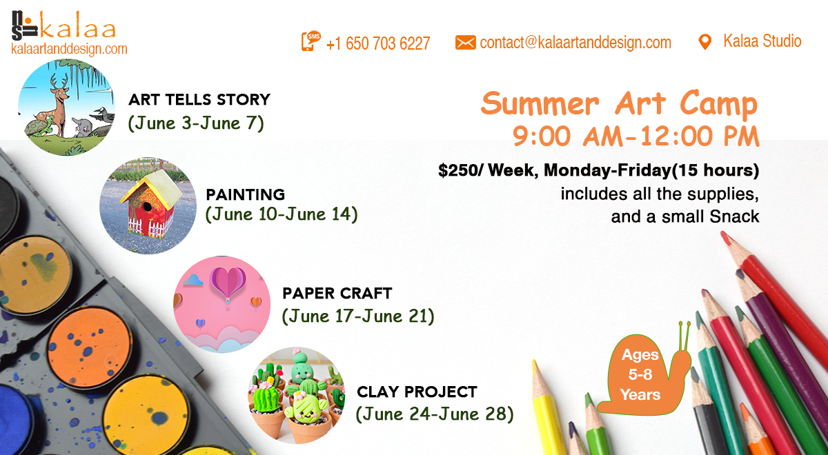 Art Summer Camp for kids